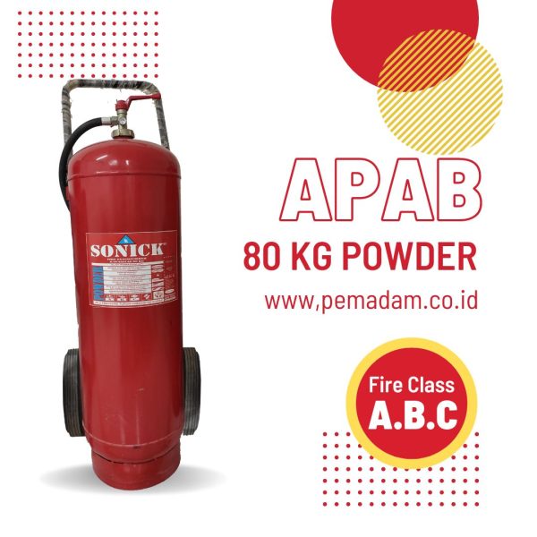 Jual APAB 80 Kg Dry Chemical Powder Alat Pemadam Kebakaran